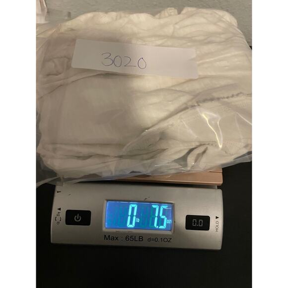 Generra Womens Top XS Cream Short Sleeve Belted Fringe Hem Relaxed Lagenlook - Picture 8 of 8